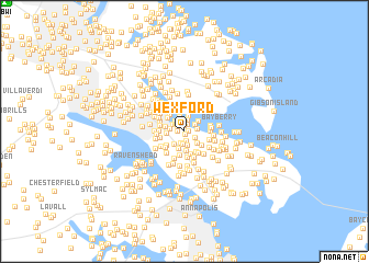 map of Wexford