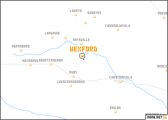 map of Wexford