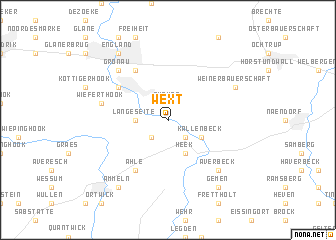 map of Wext