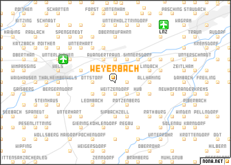map of Weyerbach