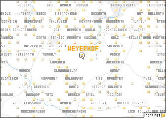 map of Weyerhof