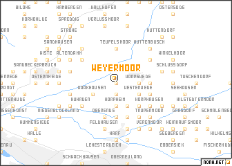 map of Weyermoor