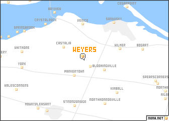 map of Weyers