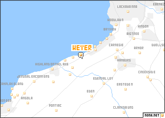 map of Weyer