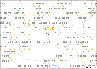 map of Weyer