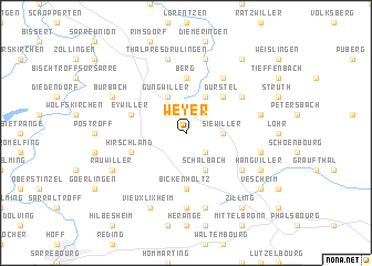 map of Weyer