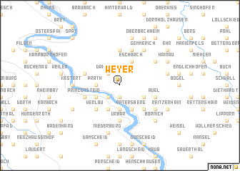 map of Weyer