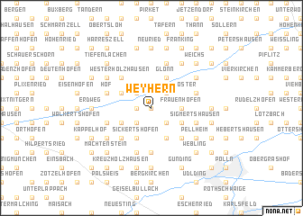 map of Weyhern