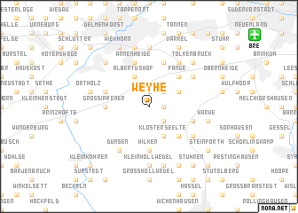 map of Weyhe