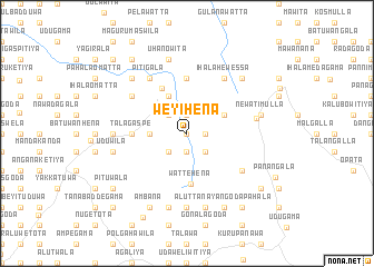 map of Weyihena