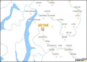 map of We-ywa