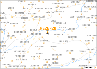 map of Wezeazu