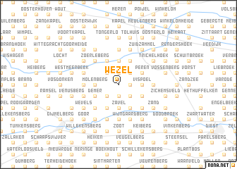 map of Wezel