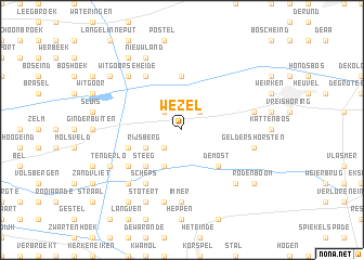 map of Wezel