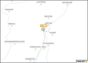 map of Wezi