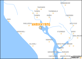 map of Whaikhyāng