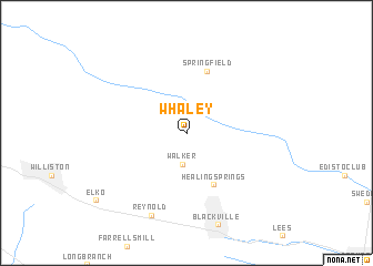 map of Whaley