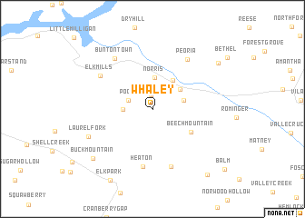 map of Whaley