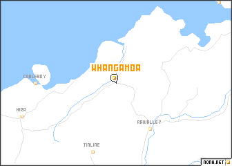 map of Whangamoa