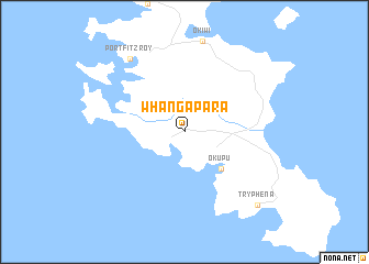 map of Whangapara