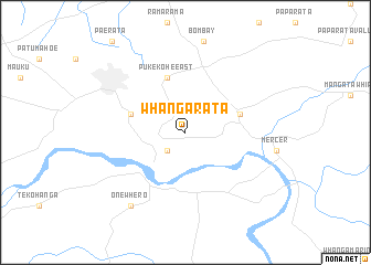 map of Whangarata