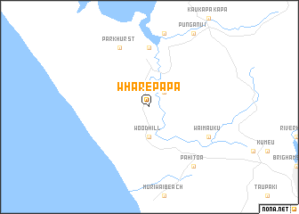 map of Wharepapa