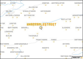 map of Wharram le Street