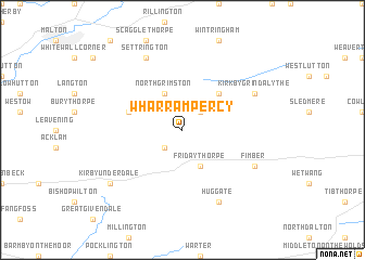 map of Wharram Percy