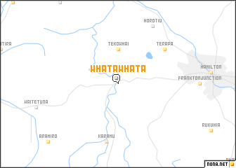 map of Whatawhata