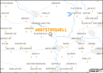 map of Whatstandwell