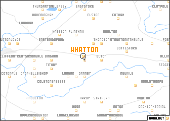 map of Whatton