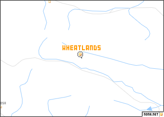map of Wheatlands