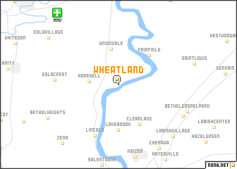 map of Wheatland