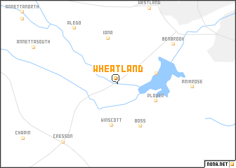 map of Wheatland