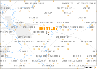 map of Wheatley