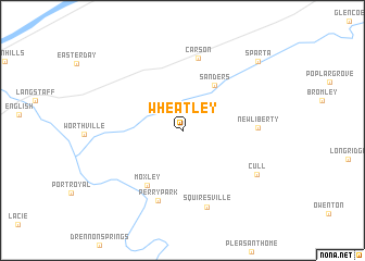 map of Wheatley