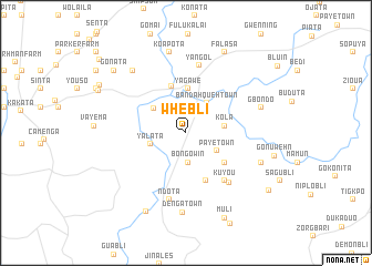 map of Whebli