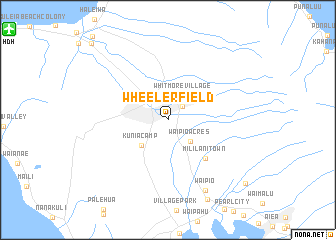 map of Wheeler Field