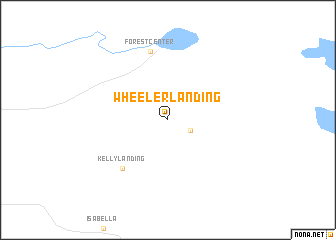 map of Wheeler Landing