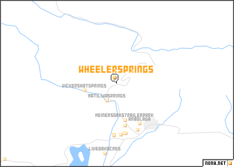 map of Wheeler Springs