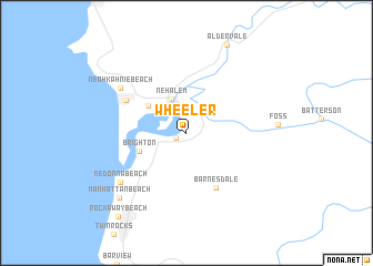 map of Wheeler