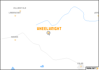 map of Wheelwright