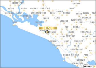 map of Whenzohn