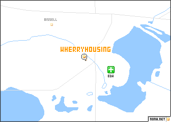 map of Wherry Housing