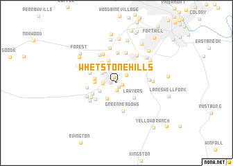 map of Whetstone Hills