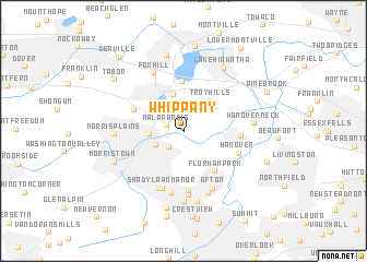 map of Whippany