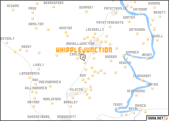 map of Whipple Junction
