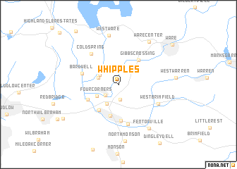 map of Whipples