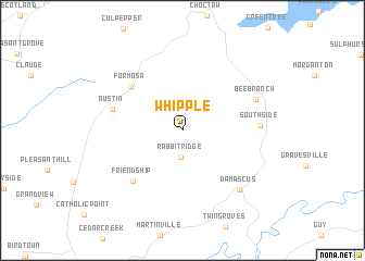 map of Whipple