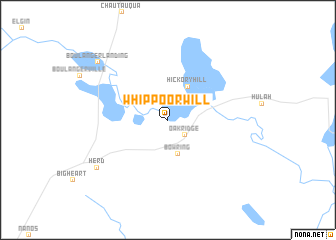 map of Whippoorwill
